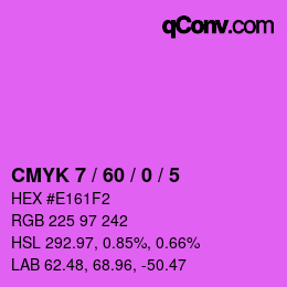 Color code: CMYK 7 / 60 / 0 / 5 | qconv.com