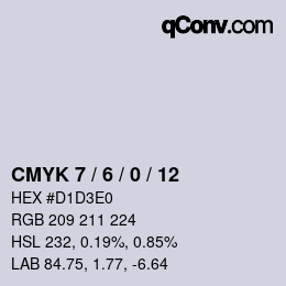Color code: CMYK 7 / 6 / 0 / 12 | qconv.com