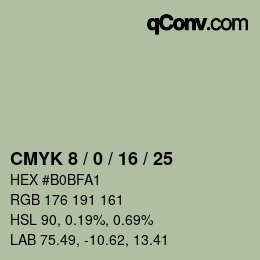 Color code: CMYK 8 / 0 / 16 / 25 | qconv.com