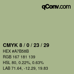 Color code: CMYK 8 / 0 / 23 / 29 | qconv.com