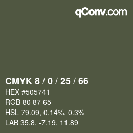 Color code: CMYK 8 / 0 / 25 / 66 | qconv.com