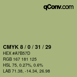 Color code: CMYK 8 / 0 / 31 / 29 | qconv.com