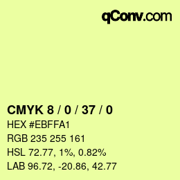 Color code: CMYK 8 / 0 / 37 / 0 | qconv.com