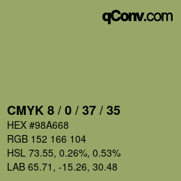 Color code: CMYK 8 / 0 / 37 / 35 | qconv.com