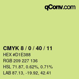 Color code: CMYK 8 / 0 / 40 / 11 | qconv.com