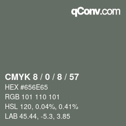 カラーコード: CMYK 8 / 0 / 8 / 57 | qconv.com