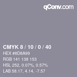 Color code: CMYK 8 / 10 / 0 / 40 | qconv.com