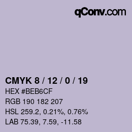 Color code: CMYK 8 / 12 / 0 / 19 | qconv.com