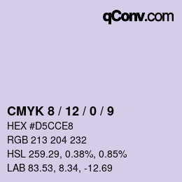 Color code: CMYK 8 / 12 / 0 / 9 | qconv.com