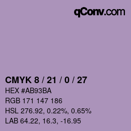 Color code: CMYK 8 / 21 / 0 / 27 | qconv.com