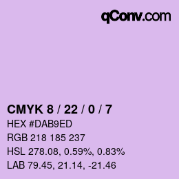 Color code: CMYK 8 / 22 / 0 / 7 | qconv.com