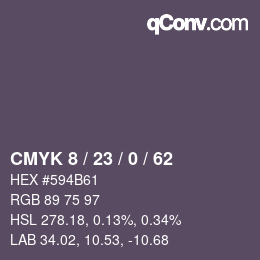 颜色代码: CMYK 8 / 23 / 0 / 62 | qconv.com