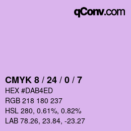 Color code: CMYK 8 / 24 / 0 / 7 | qconv.com