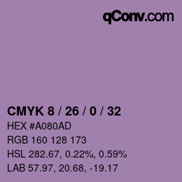 Color code: CMYK 8 / 26 / 0 / 32 | qconv.com