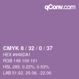 カラーコード: CMYK 8 / 32 / 0 / 37 | qconv.com