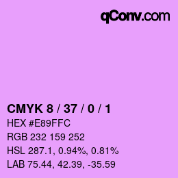 Color code: CMYK 8 / 37 / 0 / 1 | qconv.com