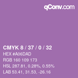 Color code: CMYK 8 / 37 / 0 / 32 | qconv.com