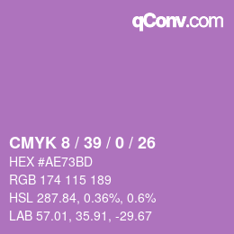 Color code: CMYK 8 / 39 / 0 / 26 | qconv.com