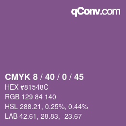 Color code: CMYK 8 / 40 / 0 / 45 | qconv.com