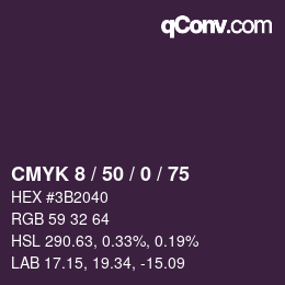 カラーコード: CMYK 8 / 50 / 0 / 75 | qconv.com