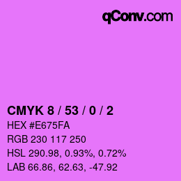 Color code: CMYK 8 / 53 / 0 / 2 | qconv.com