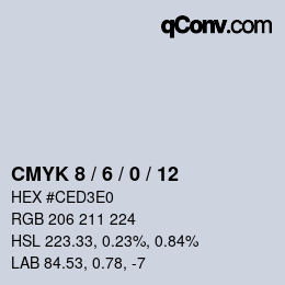 Color code: CMYK 8 / 6 / 0 / 12 | qconv.com