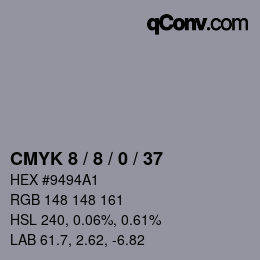 Color code: CMYK 8 / 8 / 0 / 37 | qconv.com