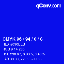 Color code: CMYK 96 / 94 / 0 / 8 | qconv.com