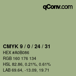 Color code: CMYK 9 / 0 / 24 / 31 | qconv.com