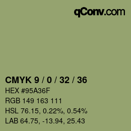 Color code: CMYK 9 / 0 / 32 / 36 | qconv.com