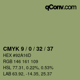 Color code: CMYK 9 / 0 / 32 / 37 | qconv.com