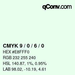 Color code: CMYK 9 / 0 / 6 / 0 | qconv.com