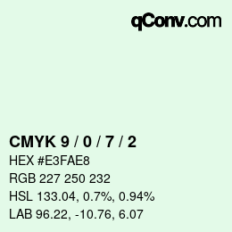 Color code: CMYK 9 / 0 / 7 / 2 | qconv.com