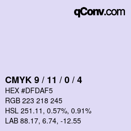 Color code: CMYK 9 / 11 / 0 / 4 | qconv.com