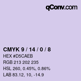 Color code: CMYK 9 / 14 / 0 / 8 | qconv.com