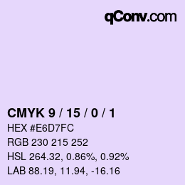 Color code: CMYK 9 / 15 / 0 / 1 | qconv.com