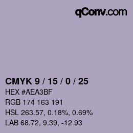 Color code: CMYK 9 / 15 / 0 / 25 | qconv.com