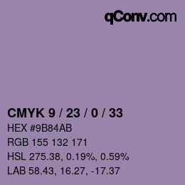 Color code: CMYK 9 / 23 / 0 / 33 | qconv.com