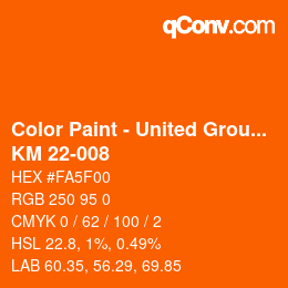 Farbcode: Color Paint - United Group - KM 22-008 | qconv.com