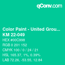 Farbcode: Color Paint - United Group - KM 22-049 | qconv.com