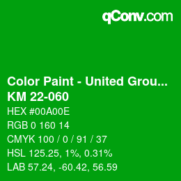 Farbcode: Color Paint - United Group - KM 22-060 | qconv.com