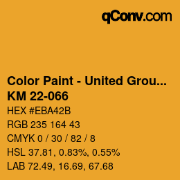 Farbcode: Color Paint - United Group - KM 22-066 | qconv.com