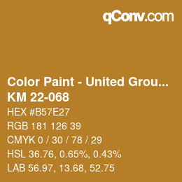 Farbcode: Color Paint - United Group - KM 22-068 | qconv.com