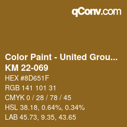 Farbcode: Color Paint - United Group - KM 22-069 | qconv.com