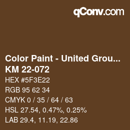 Farbcode: Color Paint - United Group - KM 22-072 | qconv.com