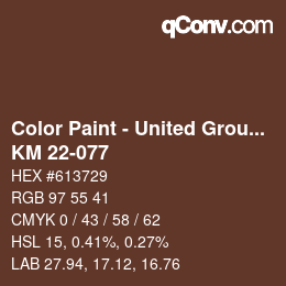 Farbcode: Color Paint - United Group - KM 22-077 | qconv.com