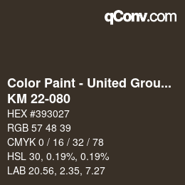 Farbcode: Color Paint - United Group - KM 22-080 | qconv.com