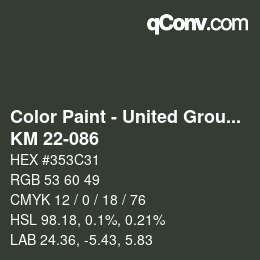 Farbcode: Color Paint - United Group - KM 22-086 | qconv.com