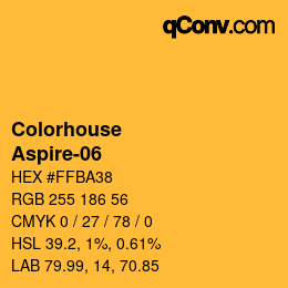 カラーコード: Colorhouse - Aspire-06 | qconv.com