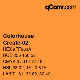 カラーコード: Colorhouse - Create-02 | qconv.com